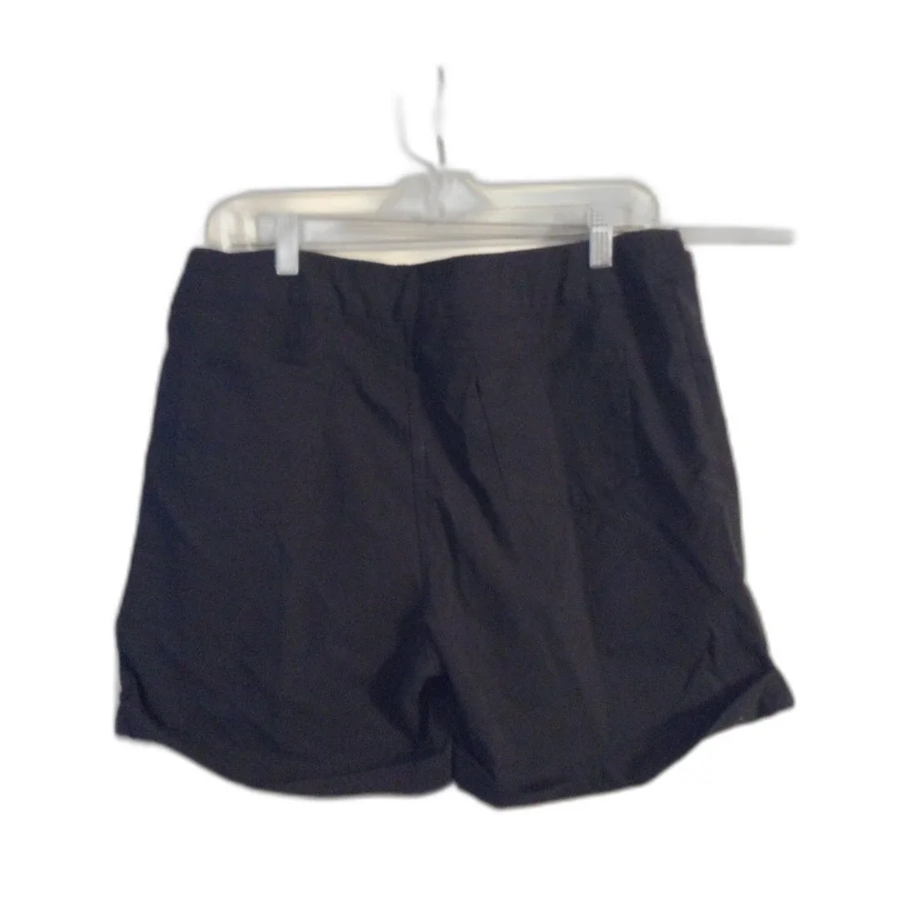 Soft Surroundings Black Stretch Shorts Size Large L Womens